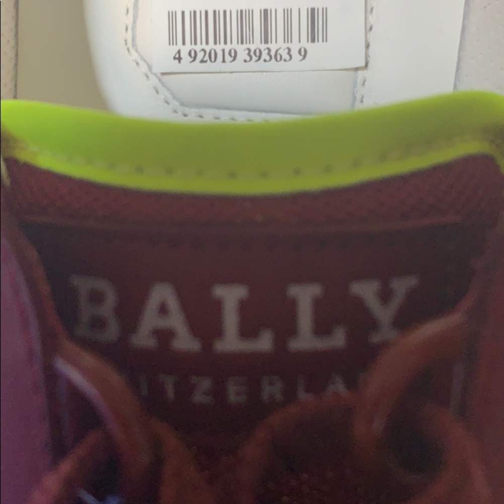 Bally Galaxy Gavino red low top sneakers - Picture 11 of 11